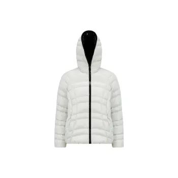Moncler Down Jackets Women's Ivory White