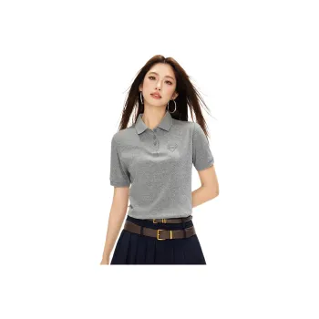  CHOCOOLATE Polo Shirt Women's GYX/Gray