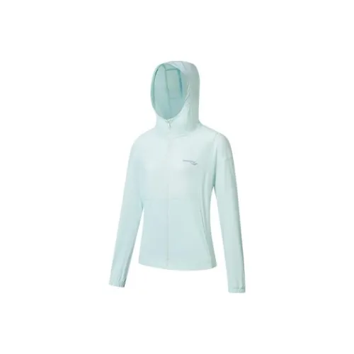 Saucony Jackets Women's Ice Aqua Green