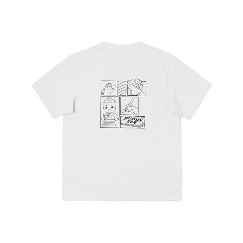 Lee T Shirts Men Ecru-1