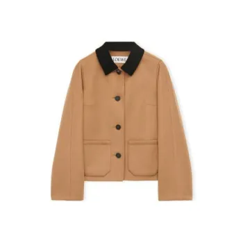 LOEWE SS23 Jackets & Coats Women's Camel