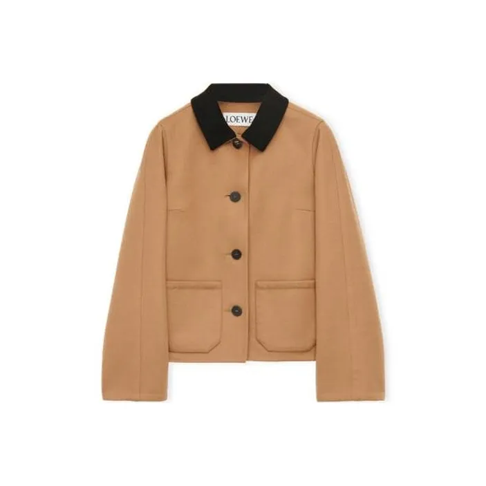 LOEWE SS23 Jackets & Coats Women's Camel-0