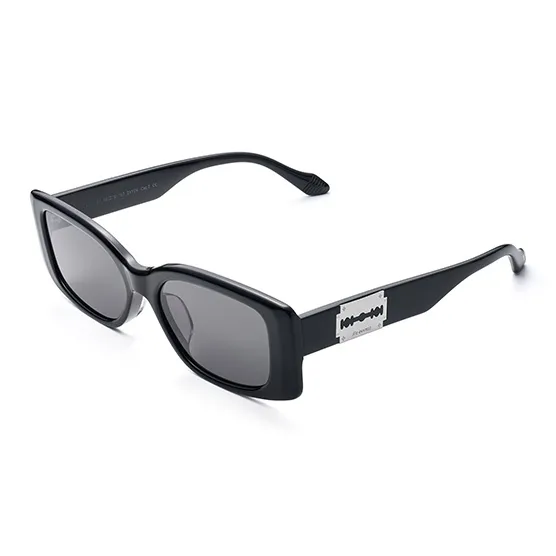 THE OWNER Plate Frame Rectangular Sunglasses Unisex-3