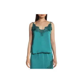 PINKO Lace-Trim V-Neck Camisole