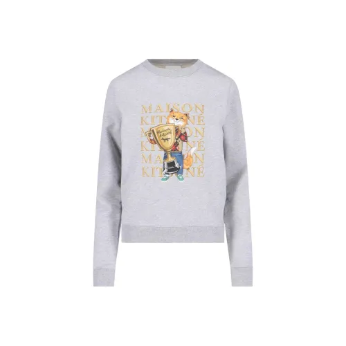 Maison Kitsune Fox Champion Cotton Sweatshirt