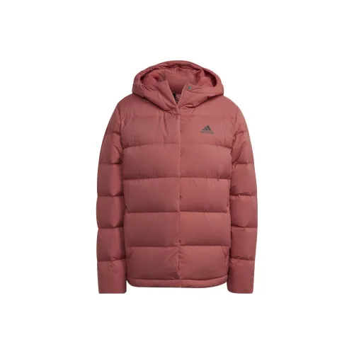 Adidas Down Jackets Women's Red