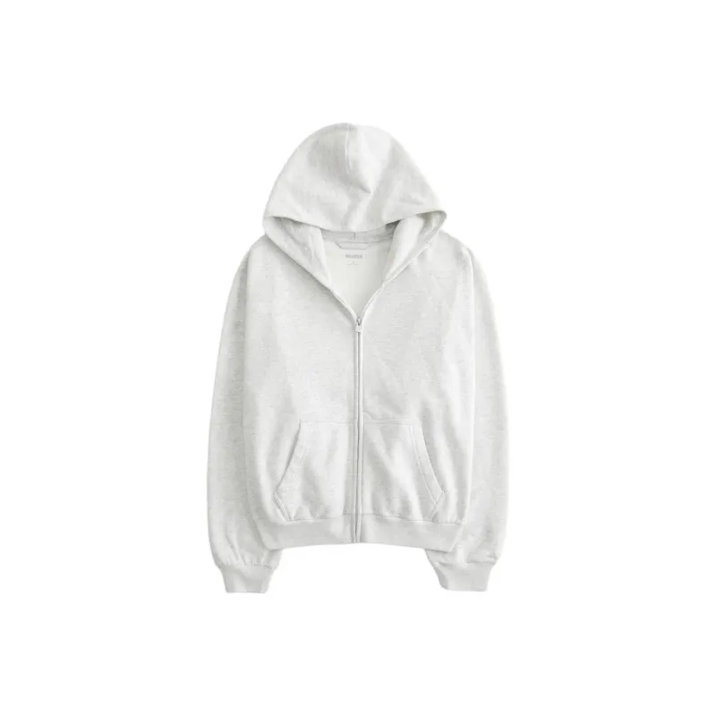Hollister Jackets Coats Women's Light Gray-0
