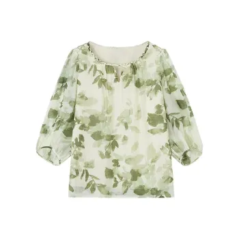 Dme Shirts Women's Leaf Green