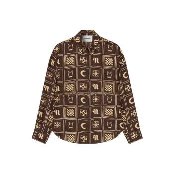 NANUSHKA Allover Graphic Printed Shirt
