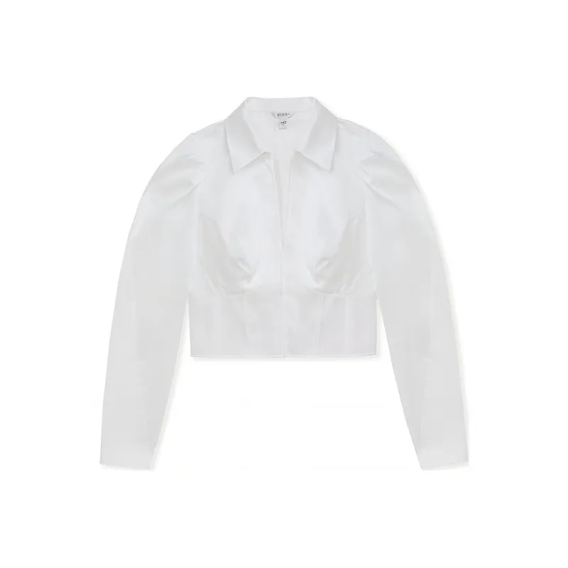 GUESS Shirts Women's White-0