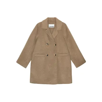 GANNI Jackets Women's Brown