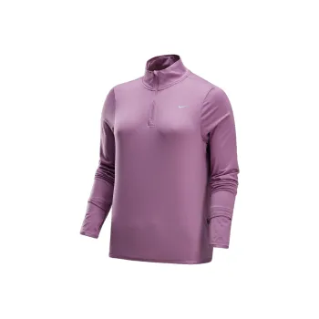 Nike Dri FIT Swift Element UV T Shirt Women's Gray Purple Red/Reflection Silver