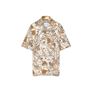 MOSCHINO FW23 Shirt Women's Ivory White