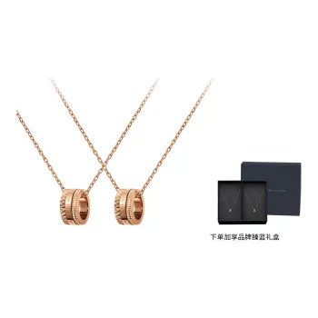 Daniel Wellington Alloy DW Kaleidoscope Necklace Collarbone Chain Unisex