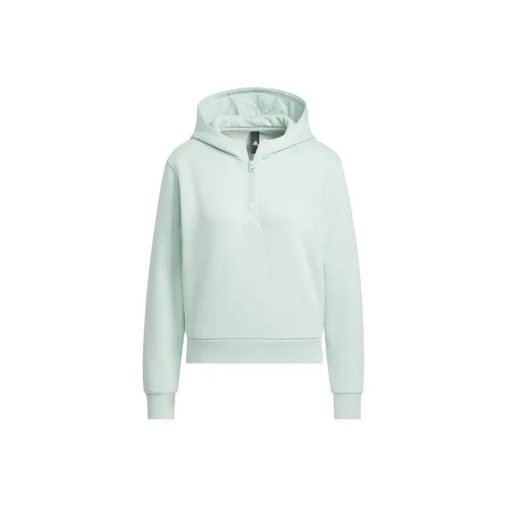 Adidas W Fustl Hoodie3 Sweatshirt Women's Light Green-0