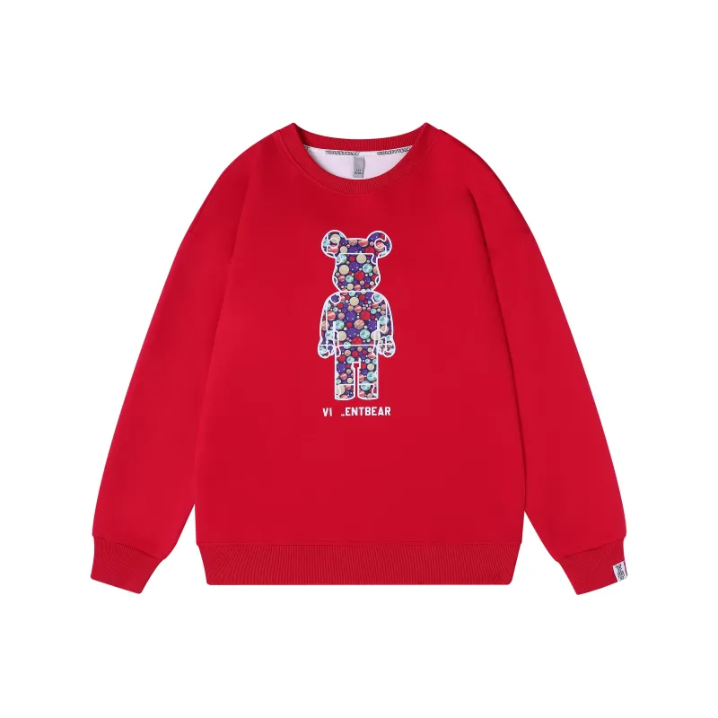KRISTALIA Sweatshirt Unisex White-6