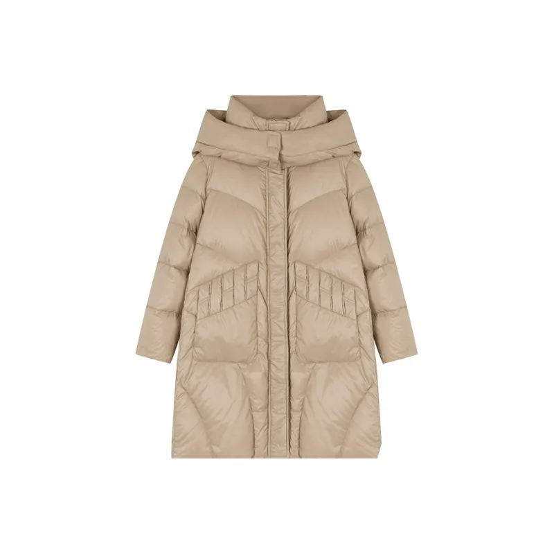Mo Han Yi Mei Down Jacket Women's Khaki-0