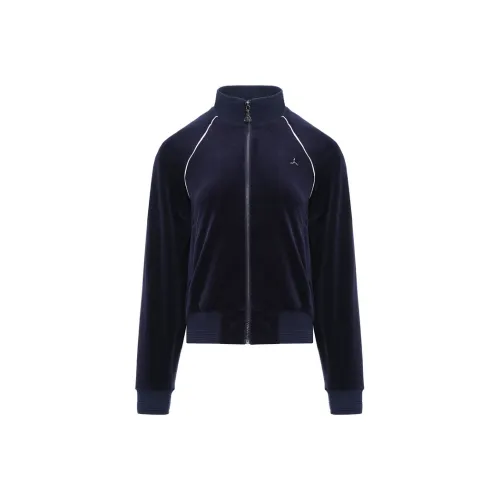 LI NING 1990 Classic Collection Jackets Coats Women's Dark Marine Blue