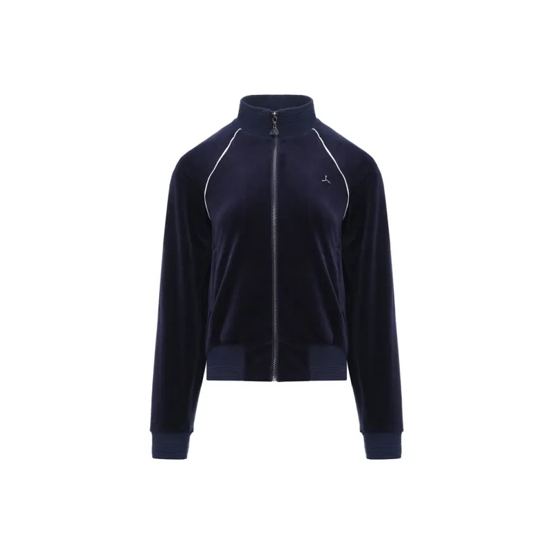 LI NING 1990 Classic Collection Jackets Coats Women's Dark Marine Blue-0