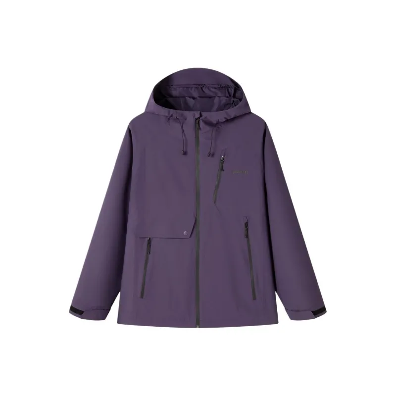 OUTDOOR PRODUCTS Waterproof, Windproof, And Breathable Windbreaker Jacket Men's Mysterious Purple-0