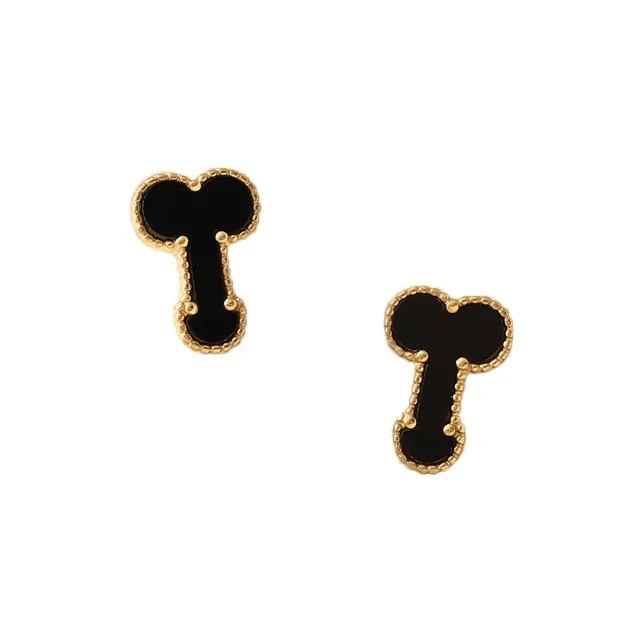 JKEM Stainless Steel Stud Earrings Unisex-2