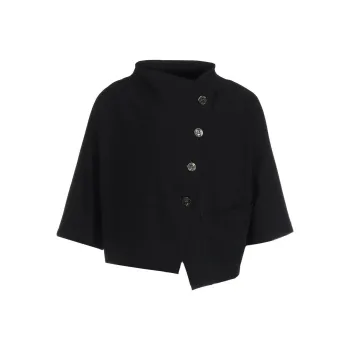 Yohji Yamamoto Jackets & Coats Women's Black