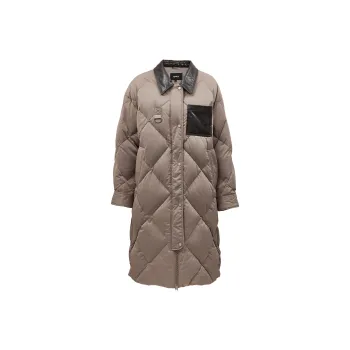ONLY Down Jackets Women's E11 Walnut Gray