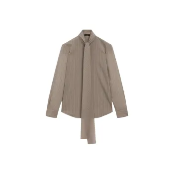 Massimo Dutti Shirt Women's Light Coffee