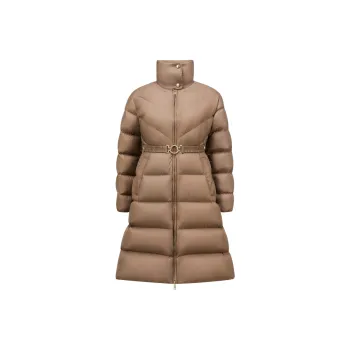 Moncler Brou Long Down Jacket