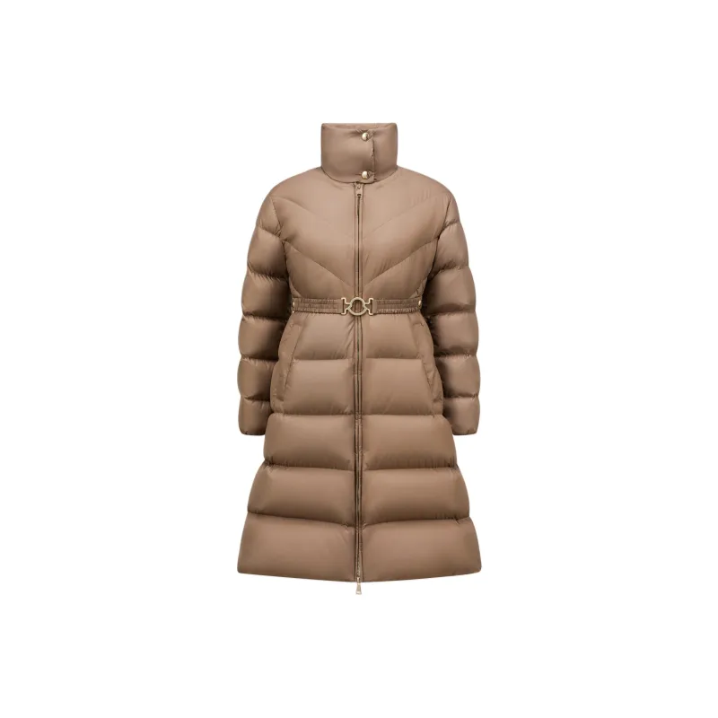 Moncler Brou Long Down Jacket-0