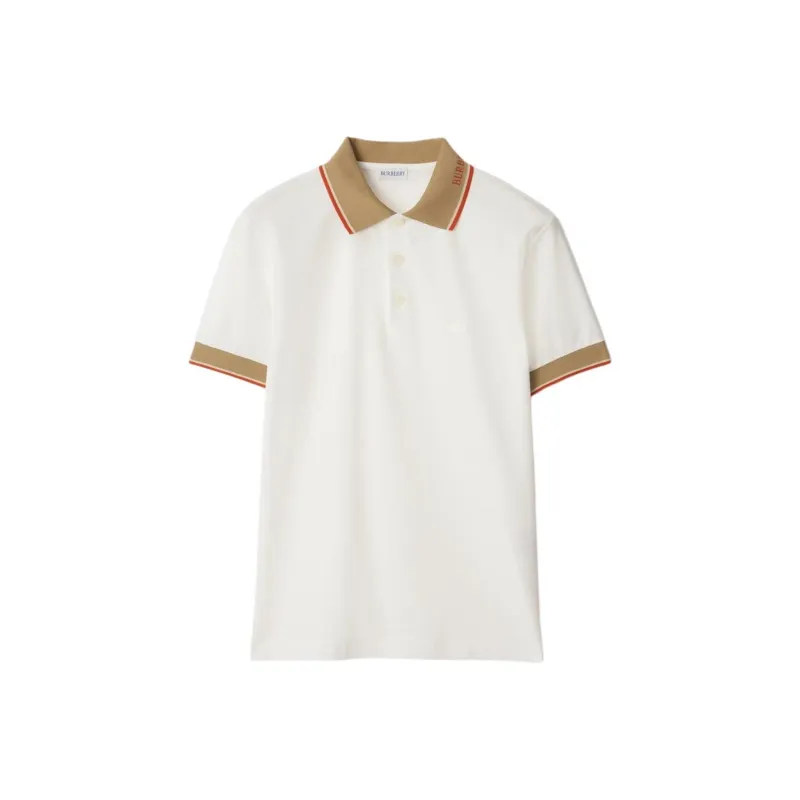 Burberry Cotton Polo Shirt-0
