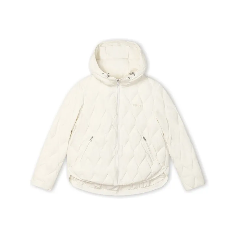 FILA Down Jacket Women's Oatmeal Beige-0