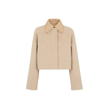 FENDI Ff Printed Reversible Cropped Jacket