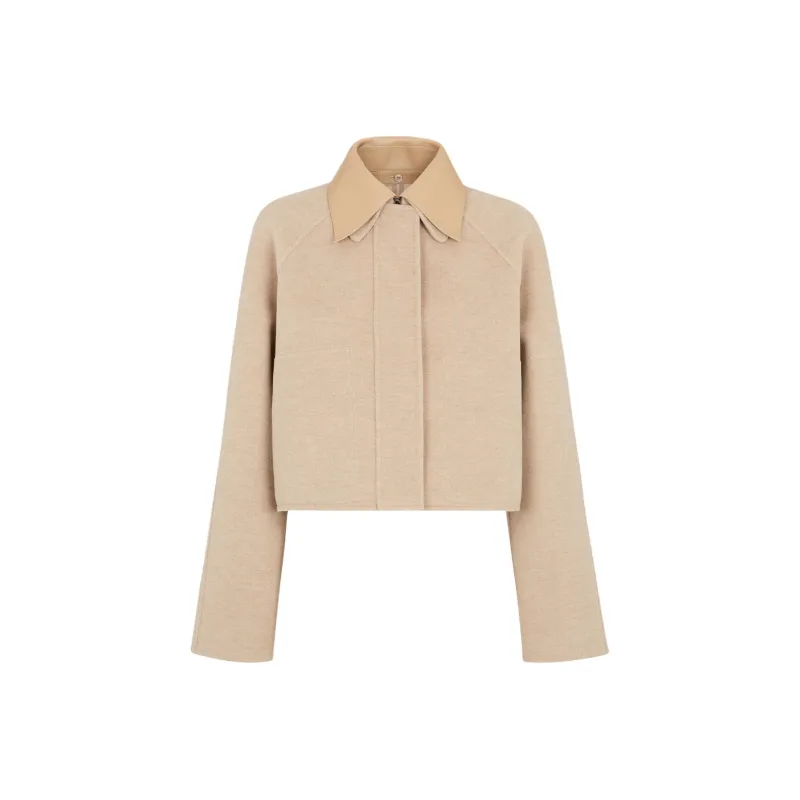 FENDI Ff Printed Reversible Cropped Jacket-0