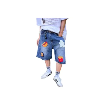 DAFK Denim Shorts Men Blue 