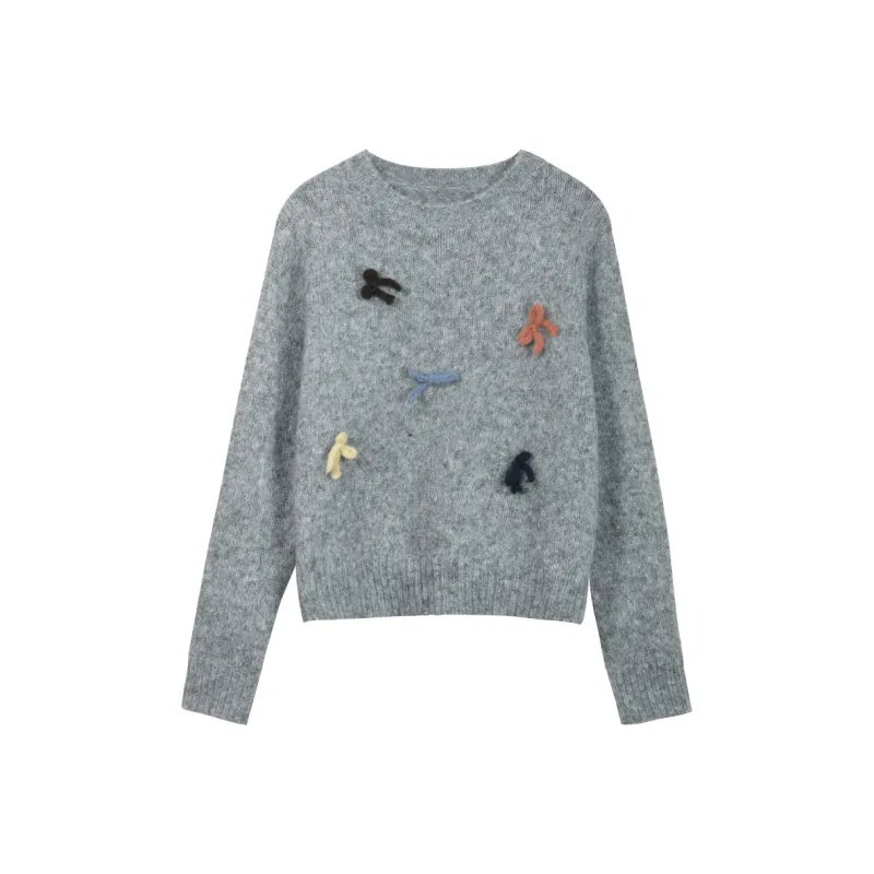MISHOW Knitwear Women's Gray-0