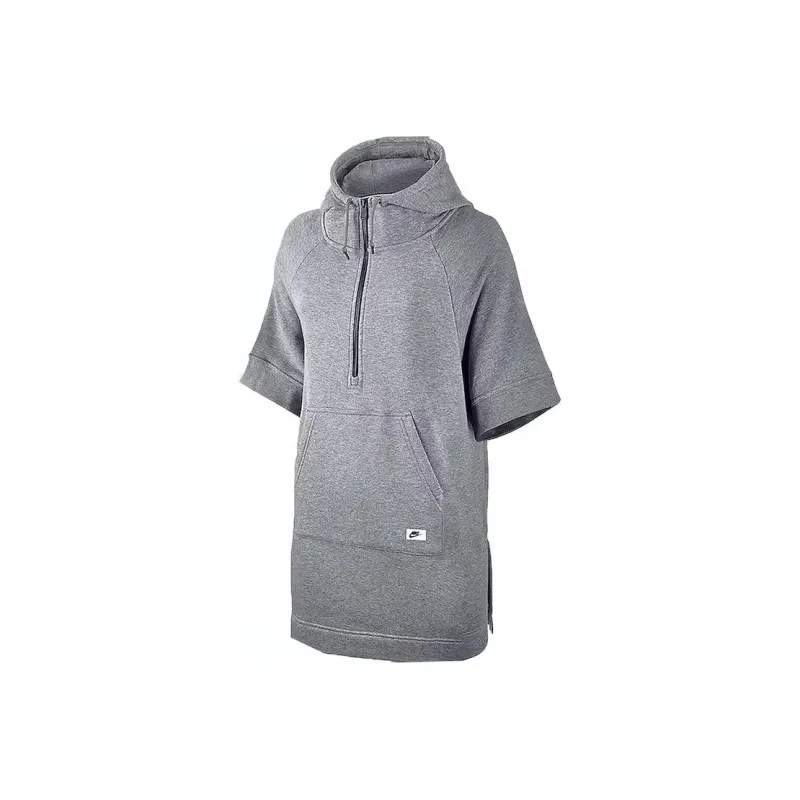 Nike Women's Sportswear Modern Poncho Grey-0