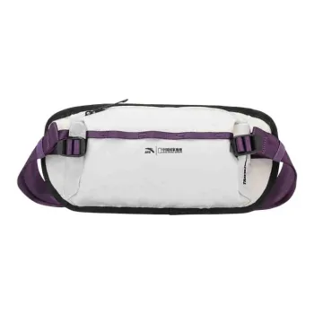 Anta China National Geography, Collaboration Polyester Fanny Pack Men's Tone Gray