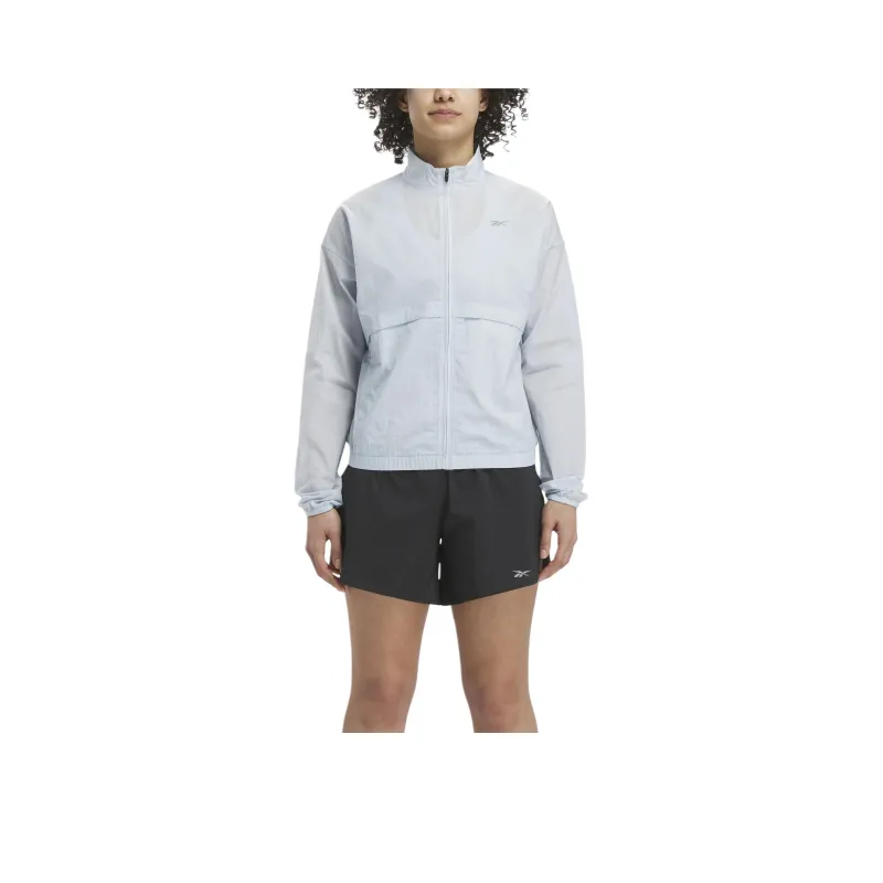 Reebok Running Woven Jacket Jackets Coats Women's Blue-0