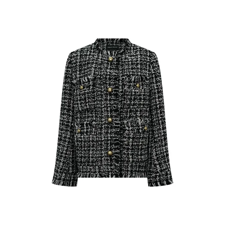URBAN REVIVO Jackets & Coats Women's Black-0