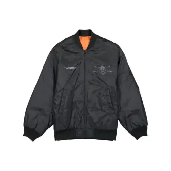 UNDERCOVER X Evangelion Bomber Jacket 'Black'