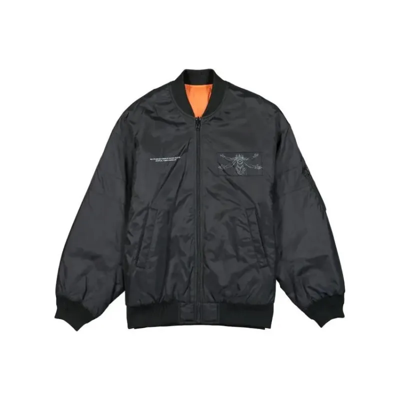 UNDERCOVER X Evangelion Bomber Jacket 'Black'-0