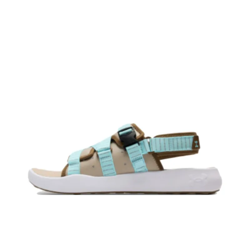 Under Armour Beach Sandals Unisex Blue Brown-0