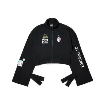 Kappa Jacket Women's Black Ivory White