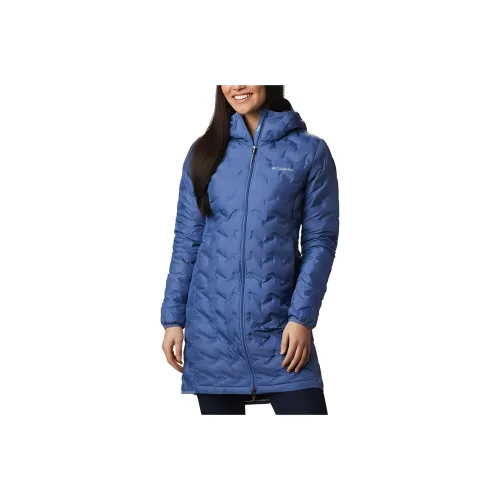 Columbia Delta Ridge Down Jackets Women's Navy Blue