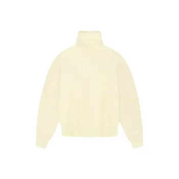Fear Of God Athletics Women's Tricot Mock Neck Pale Yellow