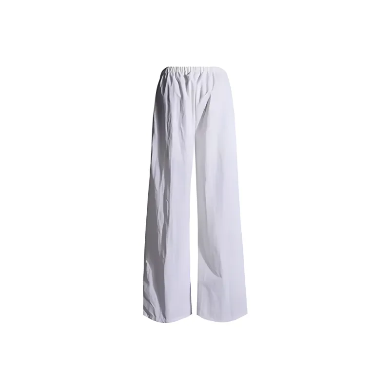 ZAVK Knitted Sports Pants Women's Cotton White-1