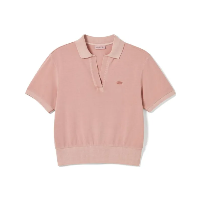 LACOSTE Polo Shirt Women's Pink-0