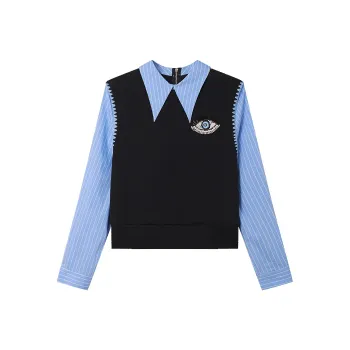 LOUISY AO Sweatshirt Women's Navy Blue