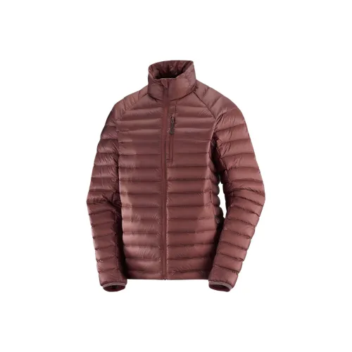 SALOMON Elixir Down Jacket Women's Rum-Soaked Raisins